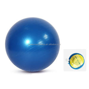 POWERMAN FITNESS Bola Yoga Anti-Pecah Profesional, Bola Latihan Tugas Berat dengan Kapasitas 2000lbs untuk Kekuatan Inti & Stabilitas - Product Image 1