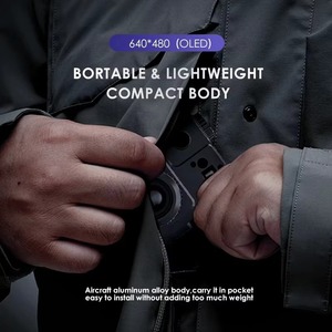 Thermal Imaging Mini Portable Outdoor Search Device 19mm Focal Length For Compound Bows With Laser Rangefinder And Video - Product Image 4