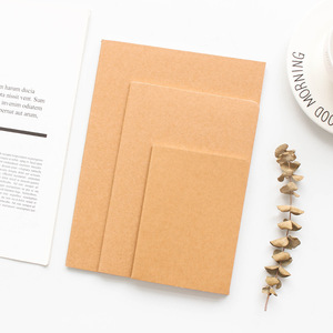 Kraft Travelers <strong>Notebooks</strong> Lined Black Grid Planner Journal Memo 60Pages Sketchbooks Writing <strong>Notepad</strong> for School Students Supplies - Product Image 3