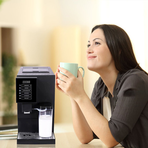 19bar Kaffeemaschine macchina da caffè completamente automatica 5.85 "Display Touch Screen macchina da caffè <span class=keywords><strong>Espresso</strong></span> una caffetteria con serbatoio per il latte - Product Image 2