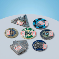 Pièce de monnaie commémorative personnalisée en alliage de zinc avec logo 3D pour événements et programmes commémoratifs