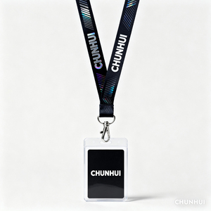 Özel Logo naylon boyun askısı Anime bilek kayışı promosyon Polyester kordon telefon kimlik kartı anahtarlık özelleştirilebilir logolu kordon - Product Image 1