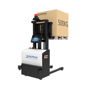 Reeman MINI Forklift 500KG Carretilla elevadora autónoma compacta Robot Smart SLAM Navigation AMR para fábrica y almacén - Product Image 6