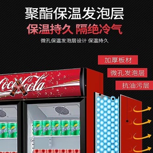 Apple Refrigerated <b>Display</b> <b>Case</b> Single Temperature 1 Door Electric Auto Defrost Stainless Steel For Beverage Storage - Product Image 3