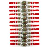 Classique rond marque carré or Bienheureuse Vierge Marie bracelet religieux tissé à la main bracelet Jésus en gros