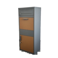 Boîte aux lettres extérieure en acier inoxydable WELDON, fabrication ODM OEM, vente en gros, boîte à colis, boîte à lettres antivol, étanche
