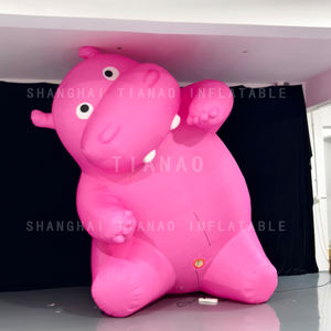 Aufblasbares Nilpferd aufblasbares Flusspferd aufblasbares Nilpferd für Dekoration oder Werbung - Product Image 3