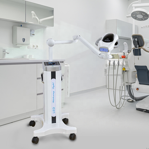 Lampada Professionale GH228 per <span class=keywords><strong>Sbiancamento</strong></span> <span class=keywords><strong>Dentale</strong></span>, 60 Watt, 12 LED, Temperatura Costante, Occhiali di Sicurezza Inclusi, Garanzia 3 Anni - Product Image 2