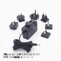 Adaptateur d'alimentation médical UE AC/DC 6W 10W 12W 18W 5V 7V 9V 11V 12V 0.2A 2A SMPS avec prise murale US EU UK AU