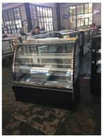 Vitrine de pâtisserie ronde personnalisable, présentoir pour réfrigérateur, congélateur, pâtisserie, vitrine pour gâteaux