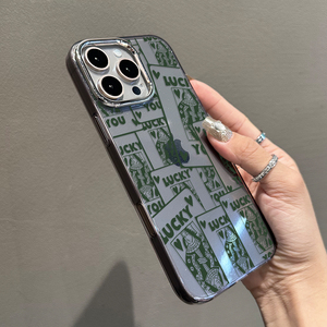 เคสโทรศัพท์แบบใสแวววาวสำหรับเล่นการ์ดที่โชคดีสำหรับ iPhone 17 16 15 14 13 12 PRO MAX กรอบ TPU เนื้อนิ่มกันกระแทกพร้อมเลนส์ป้องกัน - Product Image 6