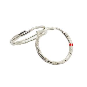 EWANG Manufacturers Wholesale Nickel Plated Metal <b>Key</b> <b>Ring</b> <b>Key</b> Holder <b>Split</b> <b>Key</b> <b>Rings</b> - Product Image 1
