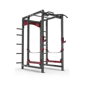 Home gym power rack multi-function barbell weight lifting power rack