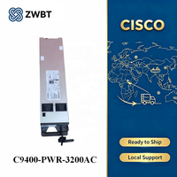 Cisco Catalyst 9400 Series Platinum Rated 3200W AC Power Supply C9400-PWR-3200AC= Modul Switch Cisco yang Dapat Ditukar Saat Panas (Hot-swappable)
