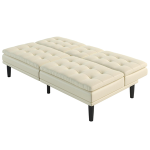 Bộ <span class=keywords><strong>Sofa</strong></span> Màu Be Đen Nâu Hiện Đại Bộ <span class=keywords><strong>Sofa</strong></span> Da PU Giường <span class=keywords><strong>Sofa</strong></span> Phòng Khách Hàn Quốc - Product Image 3