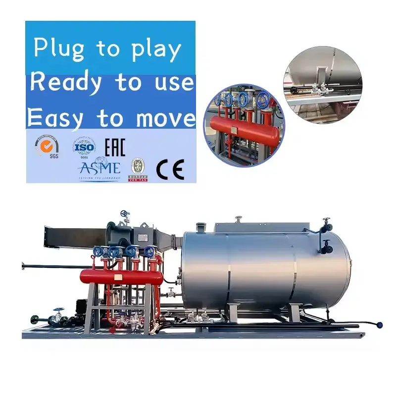 WNS 3リターンオイルガス蒸気ボイラー低窒素濃縮シリーズ工業用蒸気ボイラー