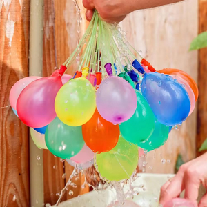 Nueva Llegada Verano Piscina Silicona Manojo Mágico Rápido Fácil Relleno Auto Sellado Bola de Agua Bomba globo de látex Globos de Agua Reutilizables