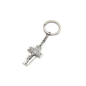 Pendentif Croix en Alliage de Zinc, Breloque Porte-clés, Collier, Cadeau, Bijou Unisexe, Accessoire AD-097 - Product Image 3