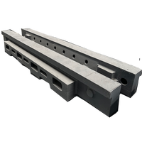 Centre d'usinage vertical, pièces moulées de type lit, machine-outil en fonte grise haute précision HB180-220 0.005mm, sablée, OEM CNC