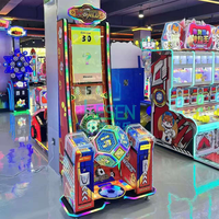 Machine de jeu à monnayeur LUCK à thème, type arcade, avec jeu de tir au but de football et fonction de gagnant de tickets, pour usage commercial