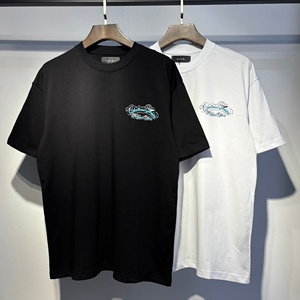 เสื้อยืดผู้ชายทรงหลวม แขนสั้น รุ่น AMIR1 ชายเสื้อทรงเอไลน์ ผ้าคอตตอน 100% ดีไซน์เนอร์แบรนด์ - Product Image 2