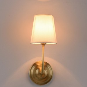 North American Style <b>Wall</b> Lamp Led E26 Single Head Brass Base For Bedroom Living Room Entryway - Product Image 1