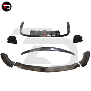 Prix d'usine – Kit carrosserie style BS en fibre de carbone : lèvre avant, diffuseur arrière, spoiler et jupes latérales pour Mercedes <span class=keywords><strong>Classe</strong></span> <span class=keywords><strong>E</strong></span> W213 - Product Image 3