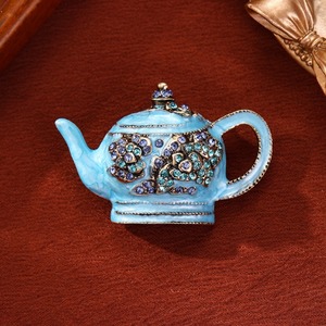 Broche <span class=keywords><strong>de</strong></span> botella <span class=keywords><strong>de</strong></span> <span class=keywords><strong>agua</strong></span> con incrustaciones <span class=keywords><strong>de</strong></span> diamantes <span class=keywords><strong>de</strong></span> imitación, diseño <span class=keywords><strong>de</strong></span> moda europeo y americano, accesorio <span class=keywords><strong>de</strong></span> pin con forma <span class=keywords><strong>de</strong></span> tetera - Product Image 3