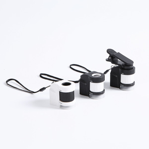 TH-6701C Portable 50x Magnifier With LED Light And Clip For Jewelry Appraisal And Photography - Product Image 1
