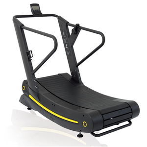 ลู่วิ่งโค้งแบบไม่มีมอเตอร์ KWO Sport Smart สำหรับใช้ในบ้าน พร้อมหน้าจอ LCD สีน้ำเงินขนาด 5 นิ้ว รองรับน้ำหนักได้ 180 กก. - Product Image 1