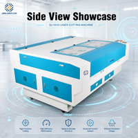 Machine de gravure laser CO2 double tête SJ-1610 CE 100W 130W 150W, découpeuse laser CNC pour bois, acrylique, tissu, qualité industrielle