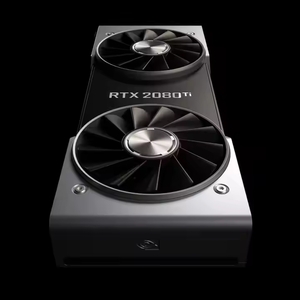 Nouvelle carte graphique de station de travail GeForce RTX 2080 Ti 11 Go PCI Express GDDR5 refroidie par ventilateur - Product Image 1