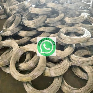 Alambre de hierro galvanizado Calibre 8-26 de alta calidad Materiales de construcción Alambre de encuadernación galvanizado - Product Image 4