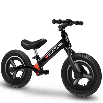 12 "Stahl Kinder Laufrad Non-Pedal Roller Stoßdämpfer Baby Bike Kinder Roller Laufrad 14 Zoll Balance Fahrräder