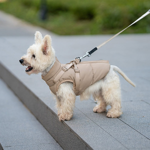 <span class=keywords><strong>2026</strong></span> Lüks Özel Tasarım Şık Polyester Köpek Kışlık Mont Ceket Küçük Büyük Köpekler İçin Dropshipping Evcil Hayvan Tedarikçisi ile - Product Image 2