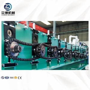 Machine de formage à froid de tuiles de pointe de toit de haute précision pour la fabrication de capuchons de pointe de toit en <span class=keywords><strong>acier</strong></span> coloré - Product Image 4