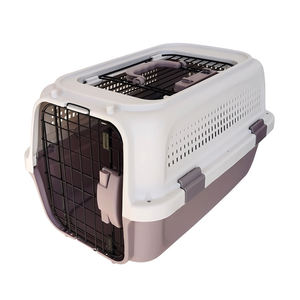 Boîte <span class=keywords><strong>de</strong></span> <span class=keywords><strong>Transport</strong></span> pour animaux <span class=keywords><strong>de</strong></span> compagnie <span class=keywords><strong>de</strong></span> grande capacité, résistant à l'usure, porte en fil d'acier robuste, étui <span class=keywords><strong>de</strong></span> <span class=keywords><strong>Transport</strong></span> aérien pour <span class=keywords><strong>chat</strong></span> et chien - Product Image 1