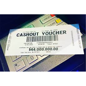 Recyclable Wholesale Custom Printing Thermal Paper Casino Bingo Tickets Print Action Lottery Tickets