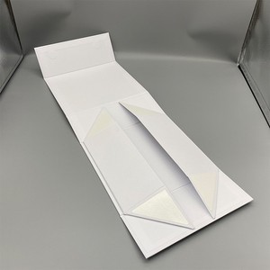 Customized Logo A4 Deep <b>Gift</b> <b>Hampers</b> Rigid Foldable Paper Magnetic Mailer Packaging <b>Gift</b> <b>Box</b> with Ribbon Closure - Product Image 4