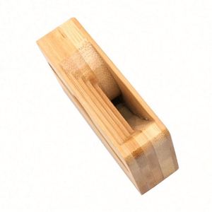 Altavoz Portátil Universal de Bambú con Soporte para Celular, Amplificador con Estilo Musical Natural y Logotipo Personalizado - Product Image 5