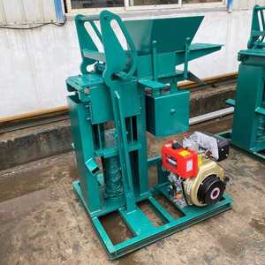 Bloc de briques à emboîtement de boue de terre d'<span class=keywords><strong>argile</strong></span> hydraulique diesel SY2-25 faisant la machine de construction de machines - Product Image 5