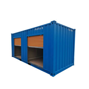 ประตูม้วนแบบกำหนดขนาดเองสำหรับตู้คอนเทนเนอร์ขนส่ง พร้อมทางเข้าสำหรับรถยก และช่องเปิดสองด้าน - Product Image 4