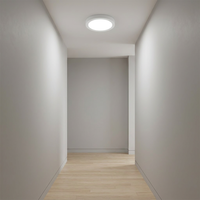 Lampu Panel LED Plafon Modern untuk Interior, 3W-24W, RA70, IP44, Aluminium, untuk Kamar Mandi & Kantor
