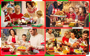 กระดาษห่อเบอร์เกอร์กันไขมันแบบพิมพ์ลายโรงงาน กระดาษห่ออาหารตกแต่งฤดูหนาวสำหรับปีใหม่ ใช้ในครัวเรือน พร้อมโลโก้ของตัวเอง - Product Image 6