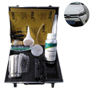 Kit de Reparación de <span class=keywords><strong>Faros</strong></span> Delanteros Allplace, Polímero Líquido Antiquímico, Pulido a Vapor, con Herramientas - Product Image 1