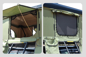 Tente <span class=keywords><strong>de</strong></span> <span class=keywords><strong>toit</strong></span> rigide à ouverture automatique pour SUV 4x4 tout-terrain, boîtes <span class=keywords><strong>de</strong></span> <span class=keywords><strong>toit</strong></span> pliantes pour voitures - Product Image 2