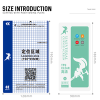 190*95mm Tpu Machine de découpe téléphone portable feuille de protection Hydrogel Auto Film pour traceur de coupe automatique