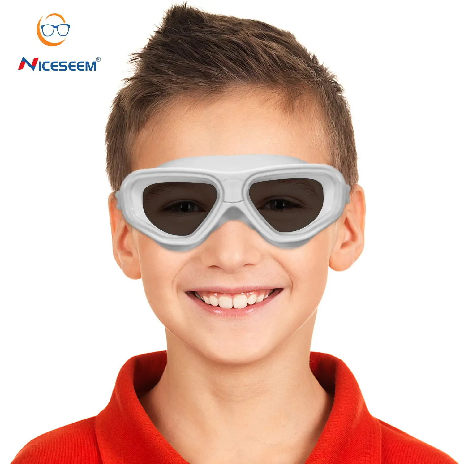 Lien de commande d'échantillon Offre Spéciale des lunettes à monture en silicone de couleur personnalisée avec logo lunettes de natation pour enfants et adultes