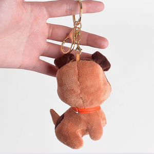 China fabricante superior barato diferentes colores 12cm llavero de felpa perros y <span class=keywords><strong>cachorros</strong></span> para la <span class=keywords><strong>venta</strong></span> - Product Image 6