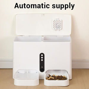 Nouvelle conception d'usine, distributeur automatique <span class=keywords><strong>de</strong></span> nourriture et d'eau pour chat 2 en 1, distributeur d'eau et <span class=keywords><strong>de</strong></span> nourriture intelligent à minuterie pour animaux <span class=keywords><strong>de</strong></span> compagnie, chiots, <span class=keywords><strong>chatons</strong></span> - Product Image 5